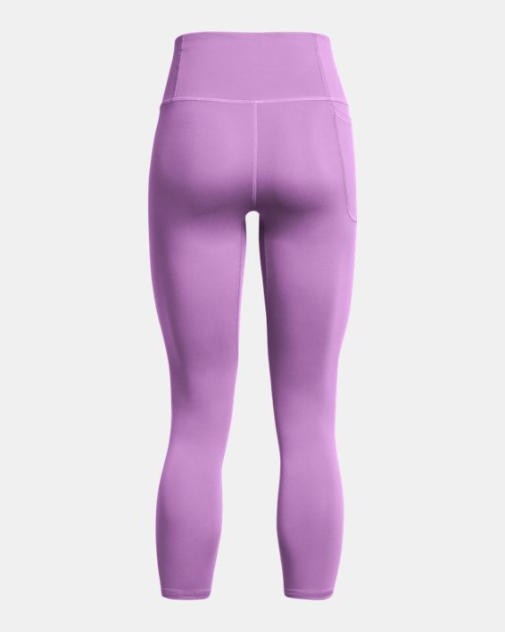 UA Motion Ankle-Leggings mit Branding für Damen, Purple, pdpMainDesktop image number 5